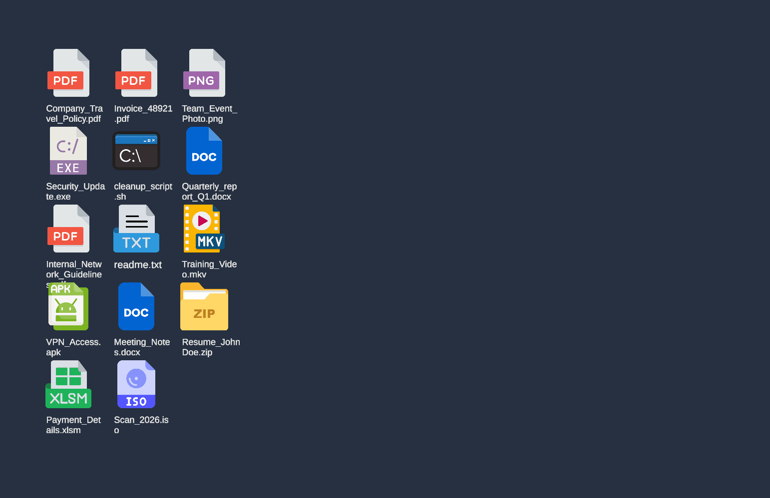 Cybersecurity training module